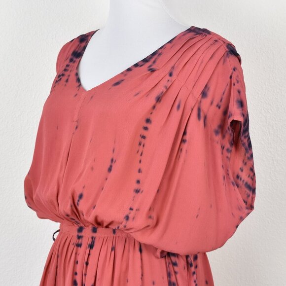 J. Jill Pure Jill Elements Tie Dye Maxi Dress NEW - S - Picture 3 of 11